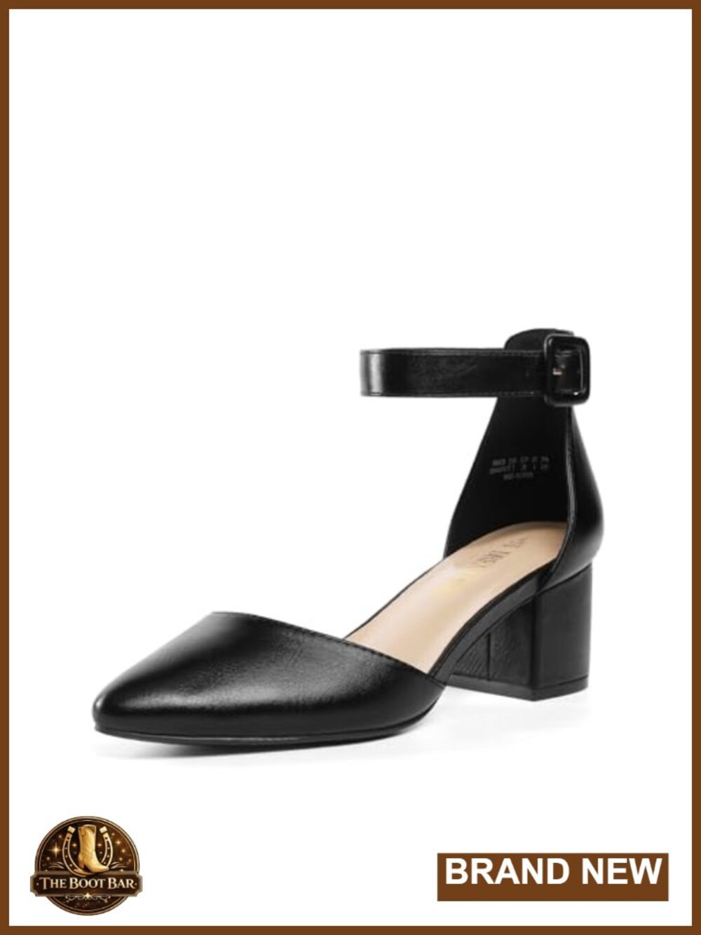 Annee Pointed Toe Low Chunky Heel Pumps